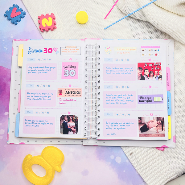 Agenda de Embarazo 9 meses