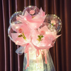 Globo Decorativo de Rosas con Luces (Pack 2 unidades)