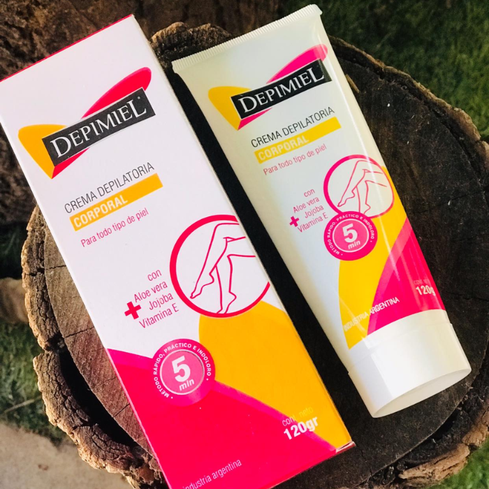 DEPIMIEL Crema Depilatoria Corporal - 120gr